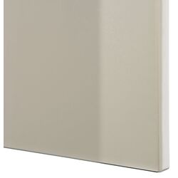 Vitrina Ikea Besta/Selsviken sticla mata 120x42x193 (Alb/Bej lucios) Thumb