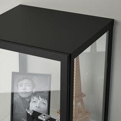 Vitrina Ikea Blaliden 35x32x151 (Negru) Thumb