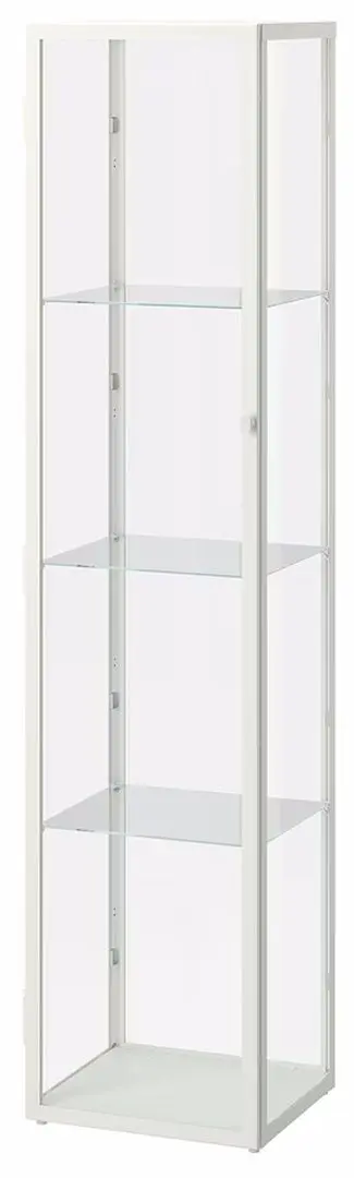 Vitrina Ikea Blaliden/Strimsav usi stical/iluminat 35x32x151 (Alb)