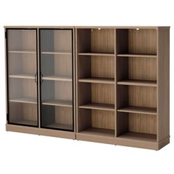 Vitrina Ikea Lanesund 242x37x152 (Gri-Maro) Thumb