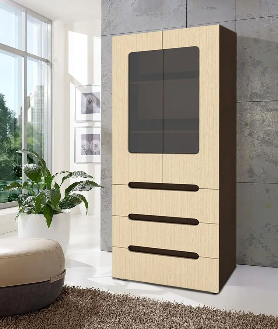 Vitrina Marcel Prod Stil-21 (Wenge/Birch)