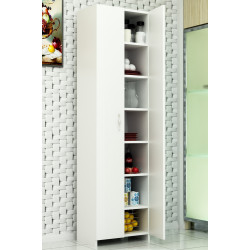 Пенал Mirage Meble Atlantis 49x182x30 (White) Thumb