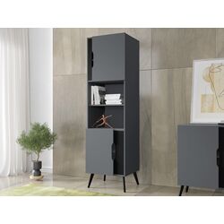 Пенал Mirjan24 Motez/Dazel 2D (Gray/Black)