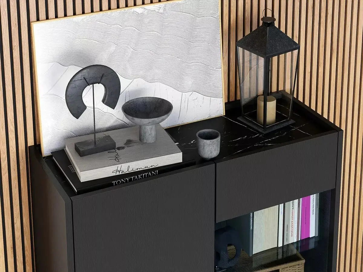 Tumba Mirjan24 Animere AWT97/Narine WT97 (Black Graphite/Black Royal Marble)