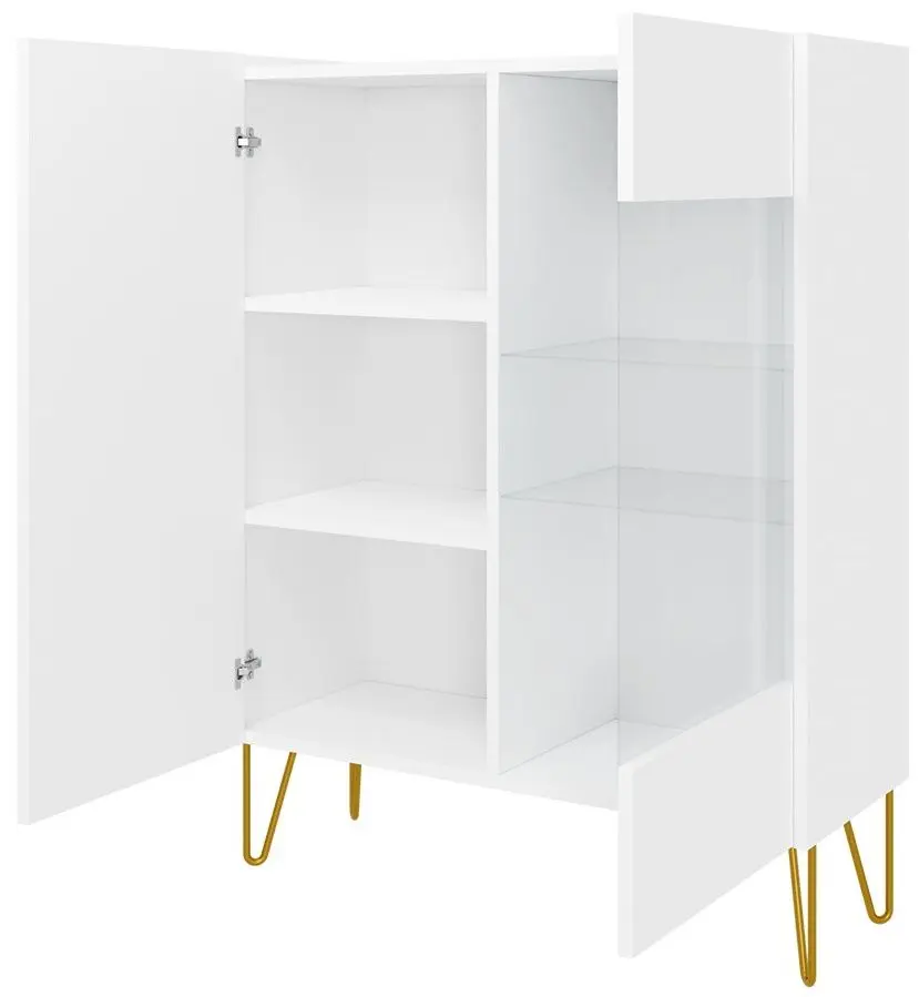 Tumba Mirjan24 Animere AWT97/Narine WT97 (White/White Marble/Gold) - 3