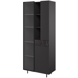 Витрина Mirjan24 Salzo SL02 (Graphite/San Sebastian) Thumb