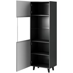 Витрина Mirjan24 Tilderi Grey/Vamos (Anthracite) Thumb