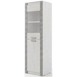 Penal МЛ-Мебель Gamma №7 2D 64.6cm (Craft Oak White/Gray) Thumb