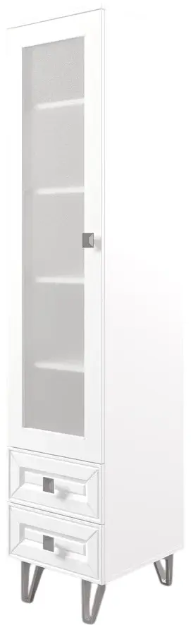Penal-Vitrina МЛ-Мебель Mira №6 0.45cm (White) - 2