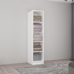 Пенал Mobildor Smart-Home полки 0.45x0.56x2.0 (White/Anthracite) Thumb