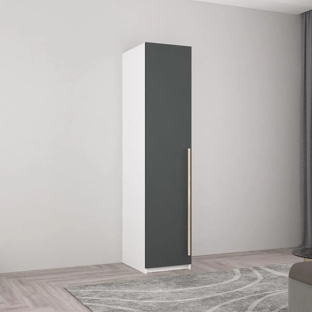 Пенал Mobildor Smart-Home полки 0.50x0.56x2.0 (White/Anthracite)