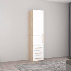 Penal Mobildor Smart-Home polite/sertare 0.45x0.56x2.0 (Sonoma Oak/White)