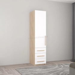 Penal Mobildor Smart-Home polite/sertare 0.50x0.56x2.0 (Sonoma Oak/White)