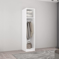 Penal Mobildor Smart-Home bara 0.50x0.56x2.0 (White/Sonoma Oak) Thumb