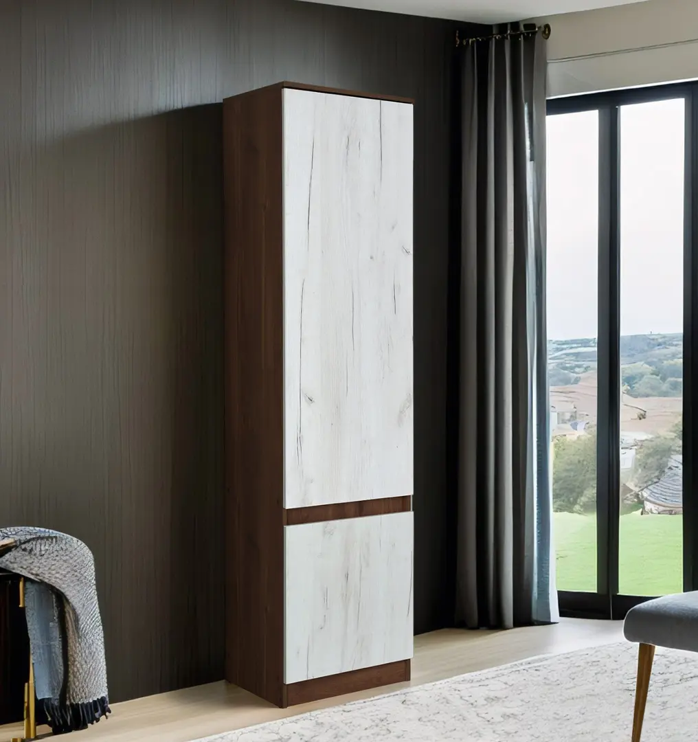 Penal Modern Komfi 50cm (Brandy Castello Oak/Craft Oak White)