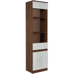 Витрина Modern Komfi 50cm (Brandy Castello Oak/Craft Oak White) Thumb