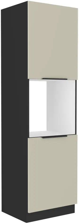 Penal Tempo Kondela Araka 60 DP-210 2F (Cashmere/Black) - 2