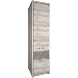 Пенал Tempo Kondela Jesi New 2D1S (Nairobi Chestnut/Onyx) Thumb