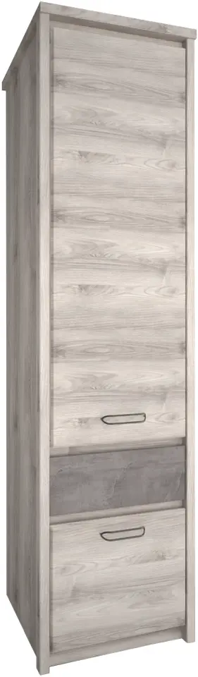 Пенал Tempo Kondela Jesi New 2D1S (Nairobi Chestnut/Onyx)