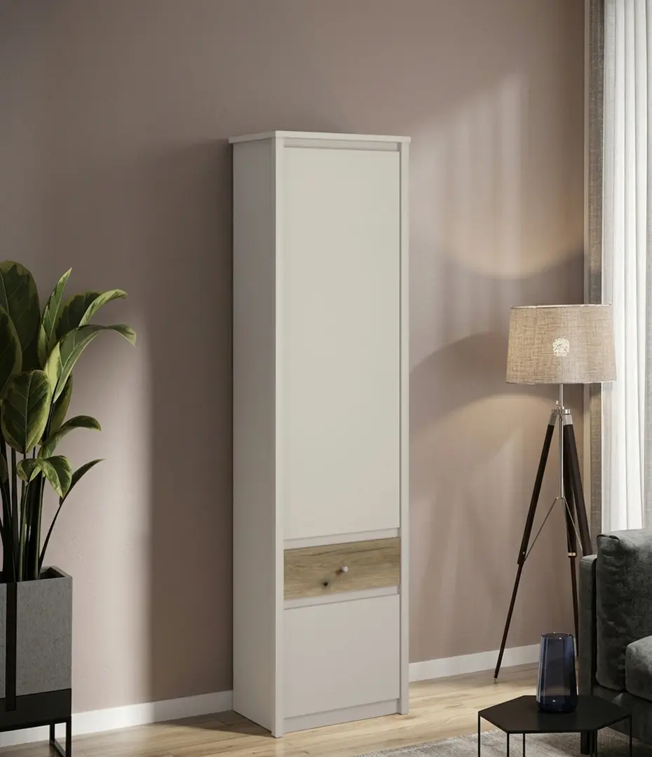 Пенал Tempo Kondela Karos 2D1S (Cashmere/Evoke Oak)