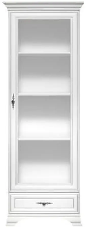 Penal-vitrina Tempo Kondela Kentak REG1W1S (Alpine White) - 2