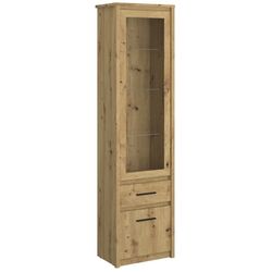 Витрина Tempo Kondela Airon 1D1W1S (Artisan Oak) Thumb