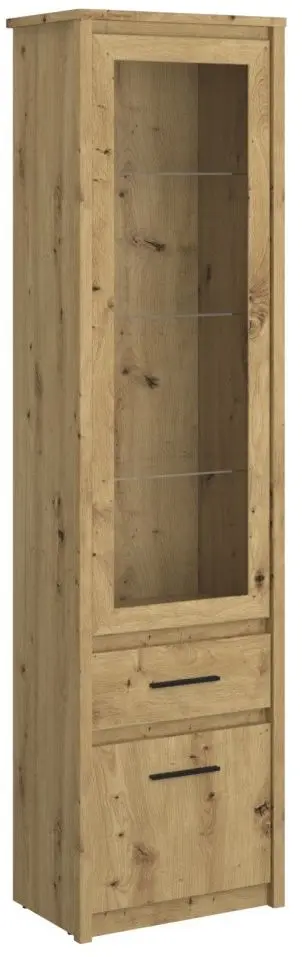 Витрина Tempo Kondela Airon 1D1W1S (Artisan Oak)