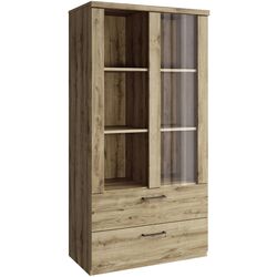 Витрина Tempo Kondela Dorsi 1W2S (Navarra Oak) Thumb