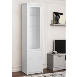 Витрина Tempo Kondela Erodin 1D1W1S (White)