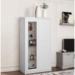 Витрина Tempo Kondela Erodin 2D1W1S (White)