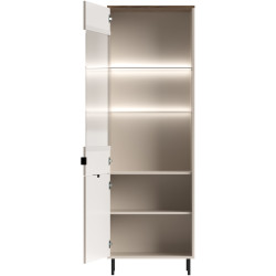 Vitrina Tempo Kondela Eyco 1D1W (Cashmere/Castello Oak) Thumb