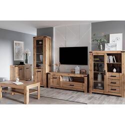 Vitrina Tempo Kondela Moratiz 1D1W (Wotan Oak) Thumb