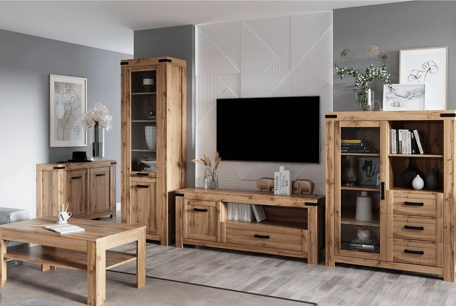 Tumba Tempo Kondela Moratiz 1W3S (Wotan Oak)