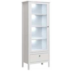 Vitrina Tempo Kondela Olje 1W1S (White) Thumb