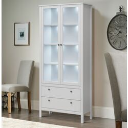 Витрина Tempo Kondela Olje 2W2S (White)