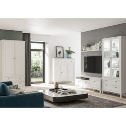 Vitrina Tempo Kondela Olje 2W2S (White) Thumb