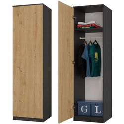 Dulap TopEshop Malwa SD-50 (Anthracite/Artisan Oak) Thumb