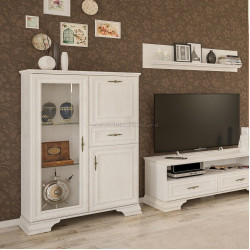 Vitrina Yasen Kentuki REG1W1D1S1B (Alpine White)