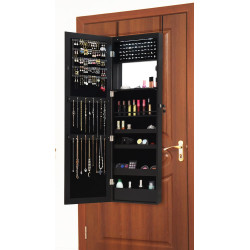 Dulap-oglinda pentru bijuterii Costway JV10820BK (Black) Thumb