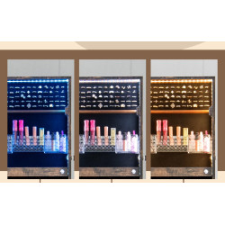 Шкаф-зеркало для украшений Costway JV11196DE-BN (Walnut) Thumb