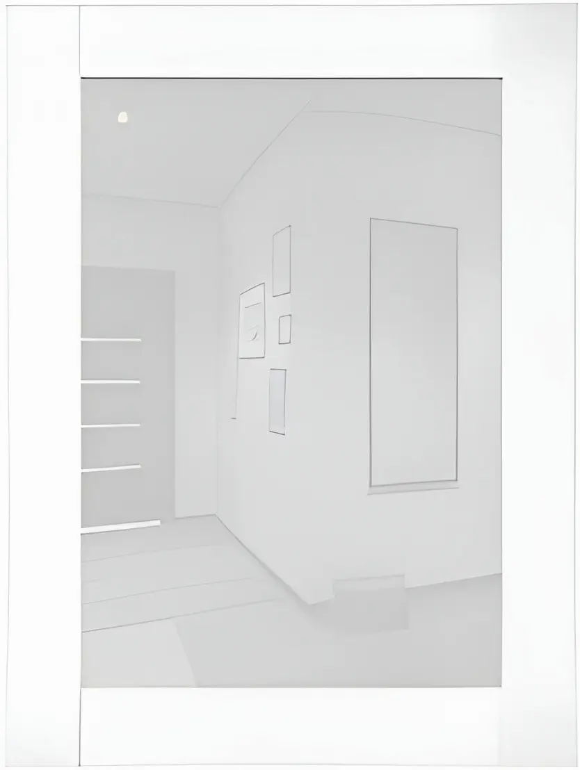 Oglinda Fabrik Home Mezzo 80x60 (White)