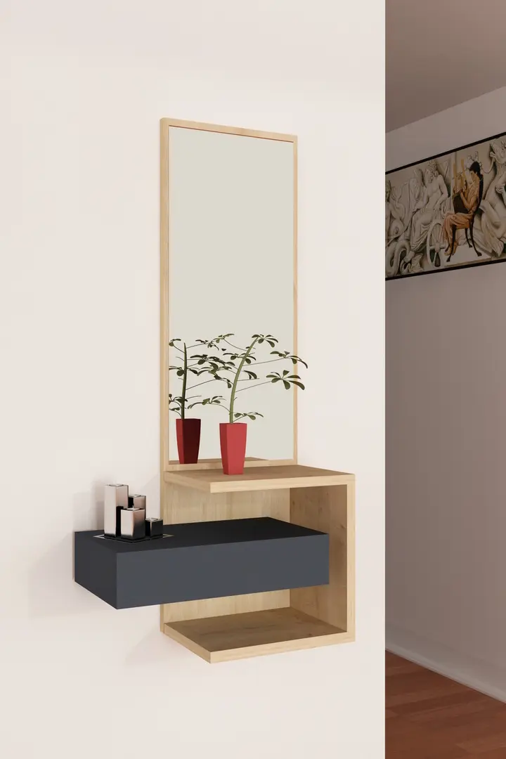 Oglinda Mirage Meble Stella (Oak/Anthracite)