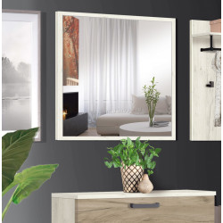 Oglinda Modern Karolina 70cm (Craft Oak White)