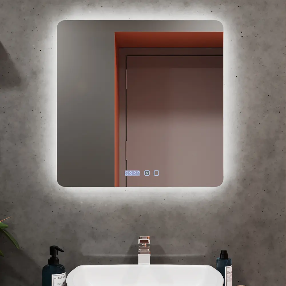 Зеркало Bayro Moon LED Touch 800x800 Square