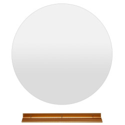 Зеркало c полкой Costway BA8215DE 60x60 Thumb