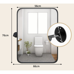 Oglinda Costway BA8048 (Black) Thumb