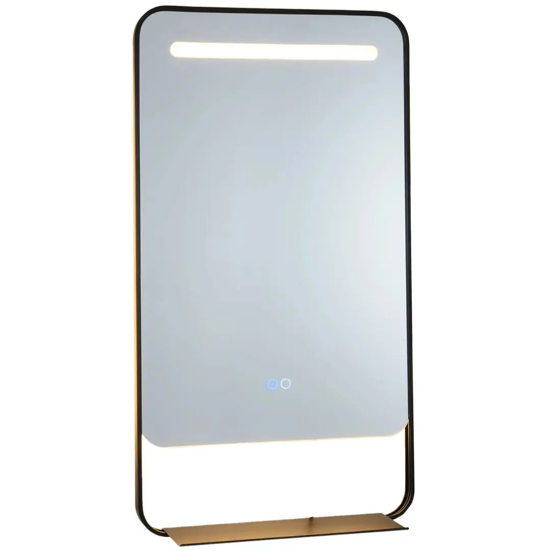 Oglinda Costway BA8384DE-DK (Black/Gold)