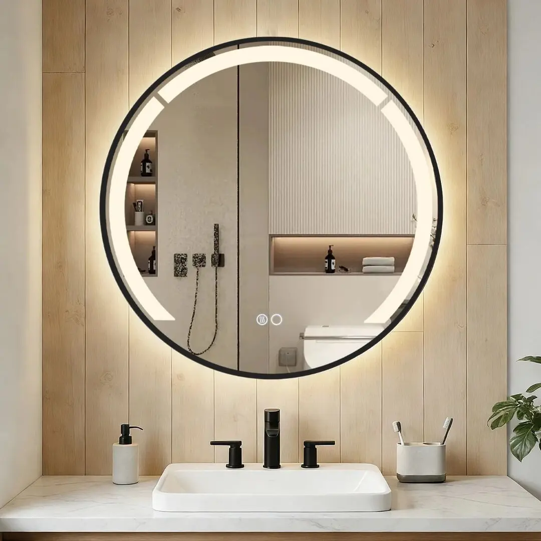 Зеркало Costway BA8385DE-DK (Black)