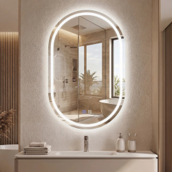 Зеркало Costway BA8407DE-SL (Silver)