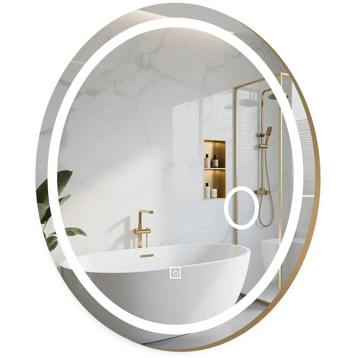 Oglinda Costway BA8410DE-GD (Gold) - 2